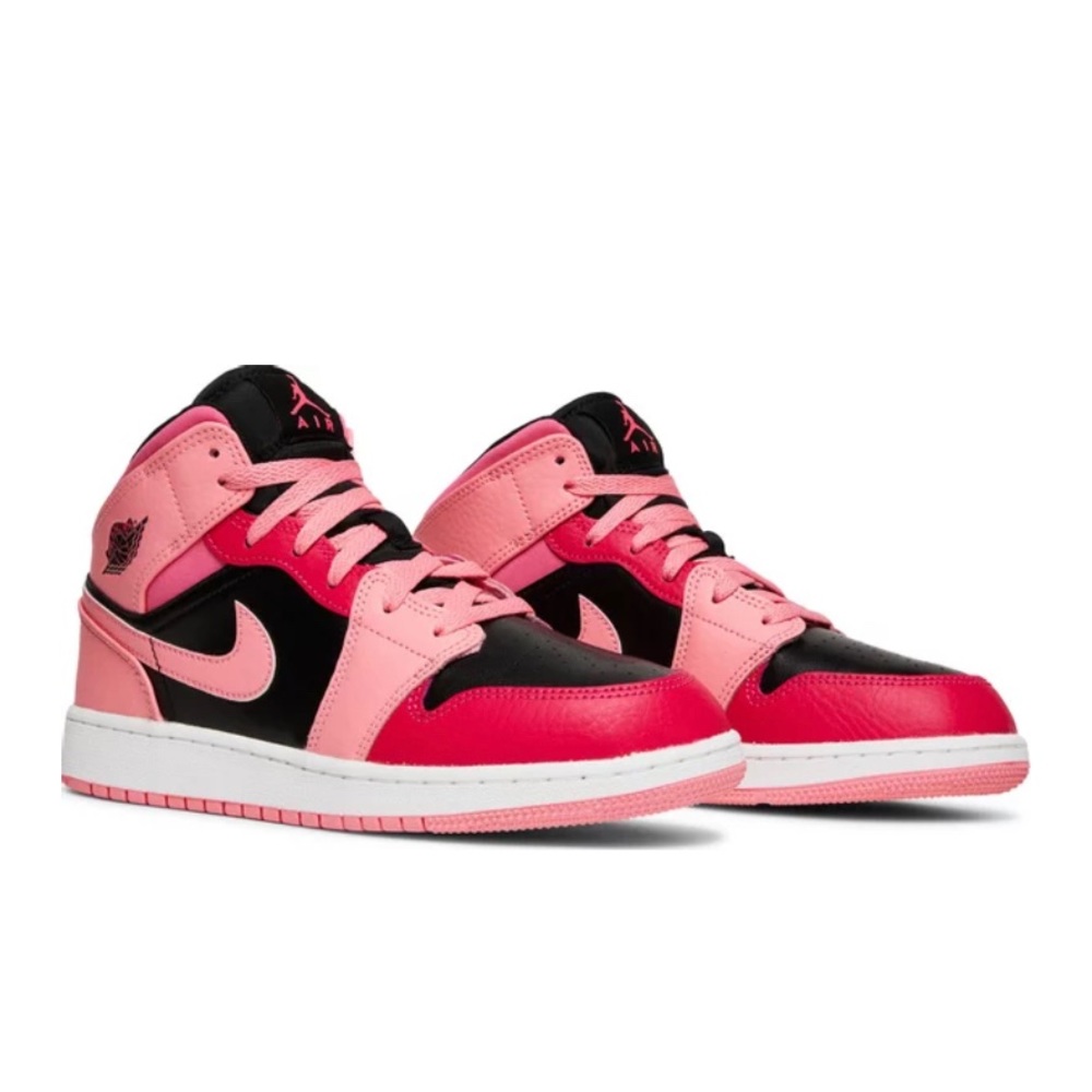 2021 Nike Air Jordan 1 Mid GS 'Coral Chalk'